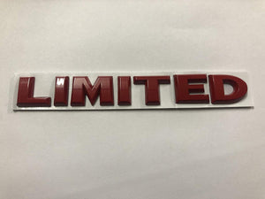 Limited letter logo for car