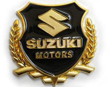 Load image into Gallery viewer, Maruti Suzuki Motor logo in silver colour