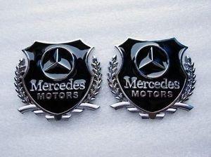 Mercedes Motor logo in silver colour