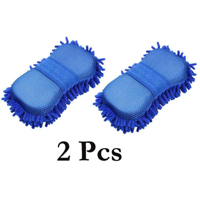 pair of microfibre cleaning cloth for car & Home
