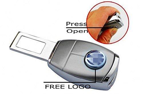 Car Seat Belt Clip Buckle Extender Metal Made, With Push Release Butto –  Automaze