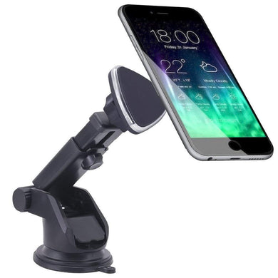 Magnetic cell phone holder for car