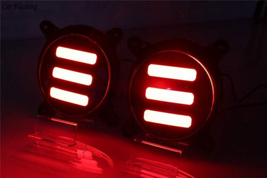 Pair reflector brake light for hyundai grand i10