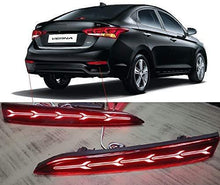 Load image into Gallery viewer, Black hyundai Verna with Spot fro reflector brake light