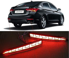 Load image into Gallery viewer, Black hyundai Verna with Spot fro reflector brake light