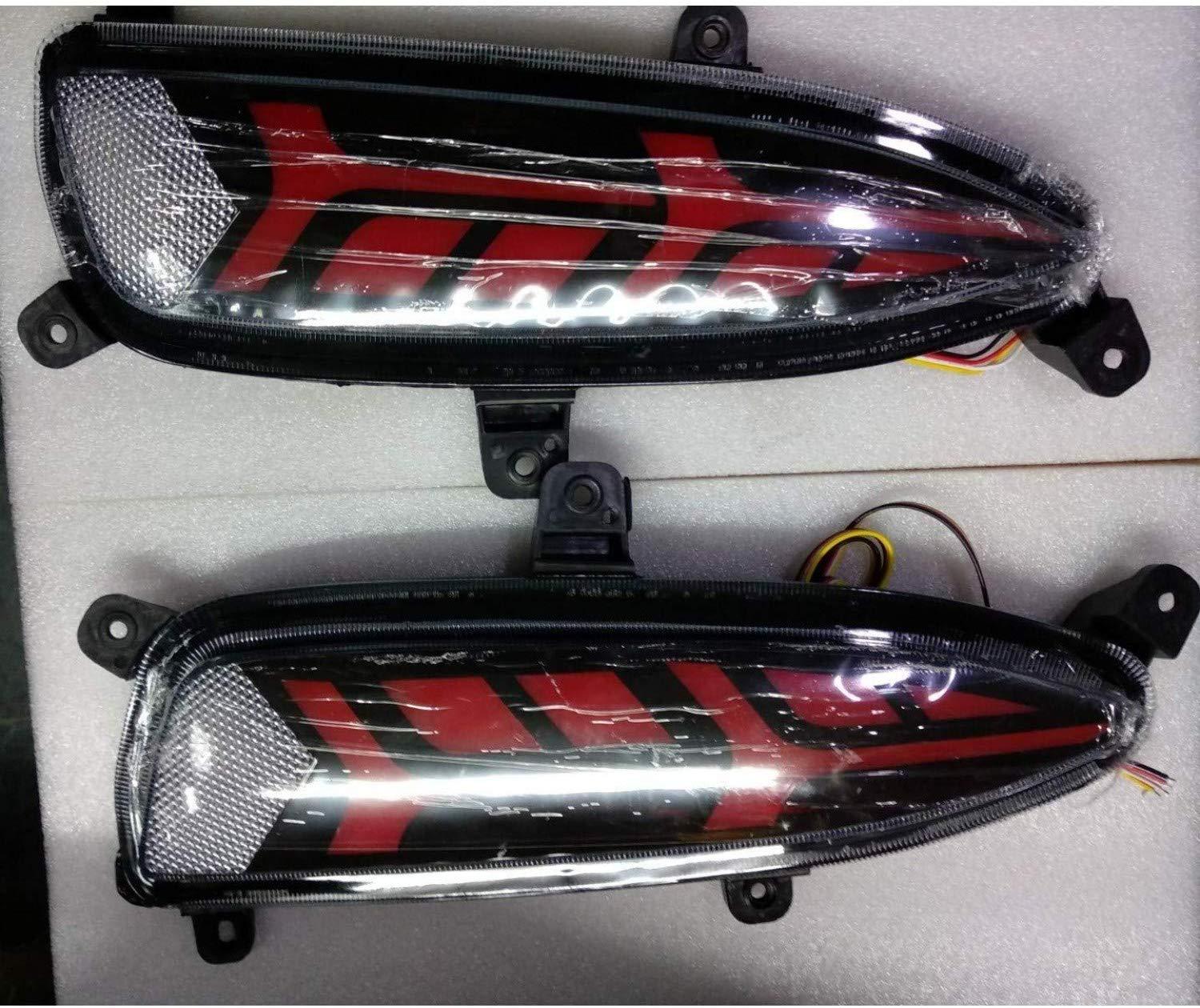 ON LED Reflector Light For Toyota Elite i20