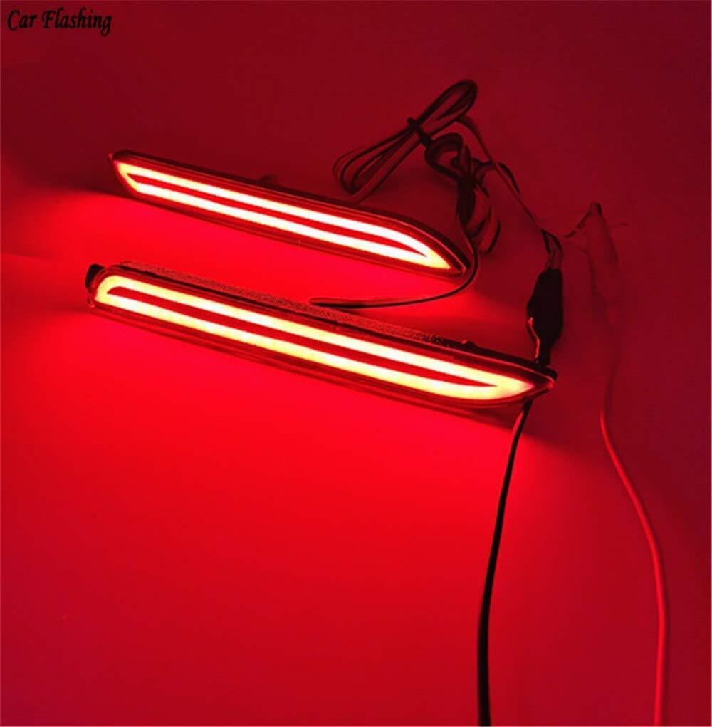 Rear Matrix Running Bumper LED Reflector Brake Light For Toyota Innova ...