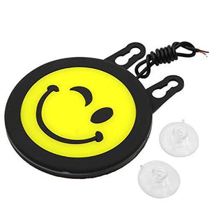 Smiley Drl in wink face with suction cup for all cars