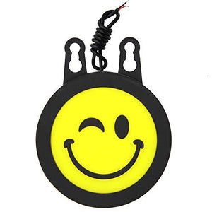 Smiley Drl in wink face with suction cup for all cars