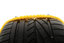 Load image into Gallery viewer, snow chain installed on car