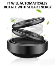 Load image into Gallery viewer, Solar Perfume for car in Black Plastic