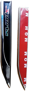 Sport metal logo with 3m tape