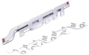 Sport metal with 3m tape