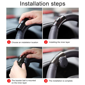 How to Install Steering knob in car