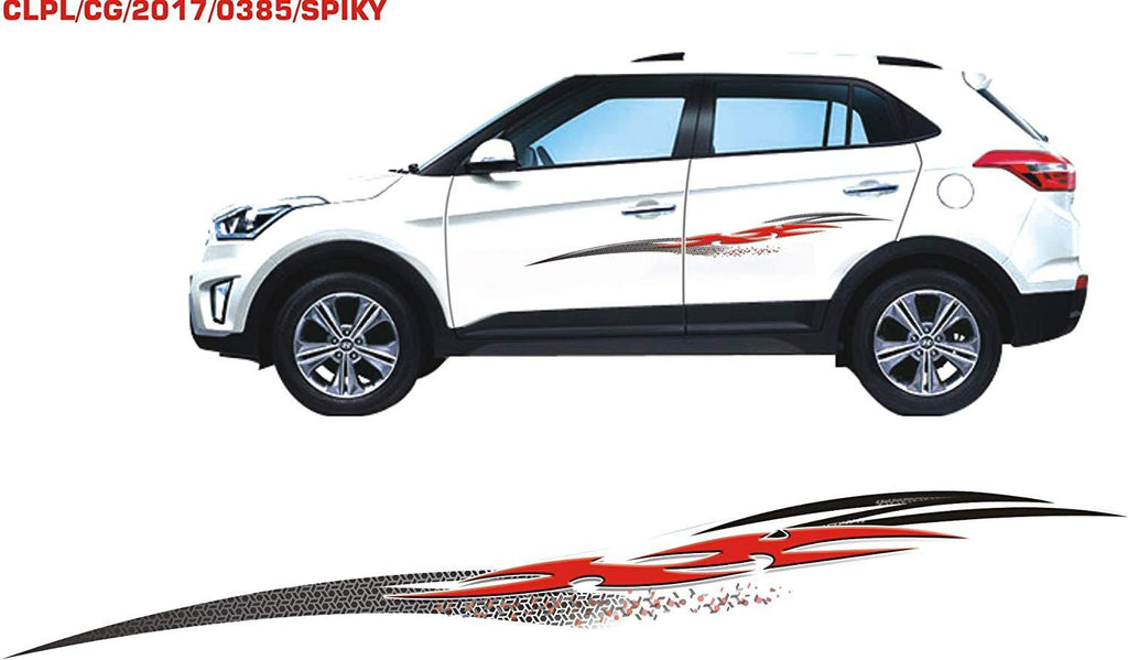 Car Body Stickers Graphics For Car, Universal Design in Multi-Colour ...