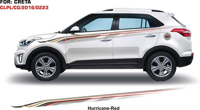 Graphics sticker for Hyunda Creta