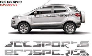 Graphics sticker for Ford Ecosport
