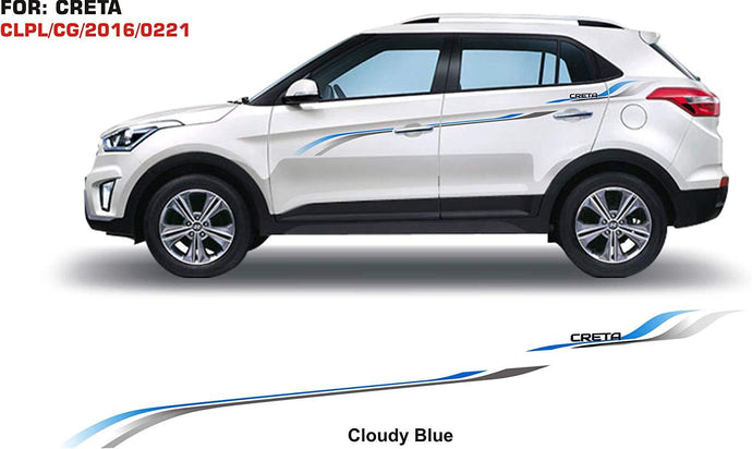 Graphics sticker for Hyunda Creta