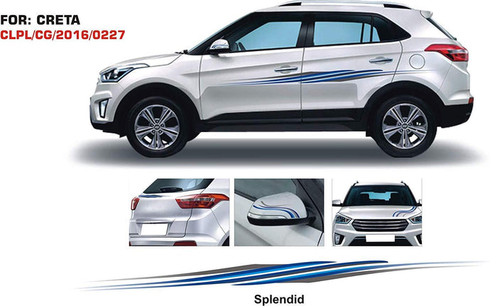 Graphics sticker for Hyundai creta