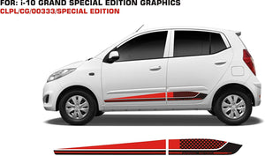 Graphics sticker for Hyundai i10