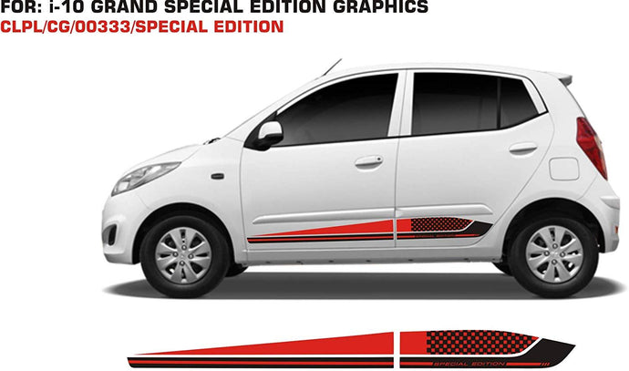 Graphics sticker for Hyundai i10