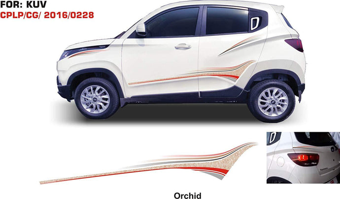 Graphics sticker for Mahindra Kuv 100