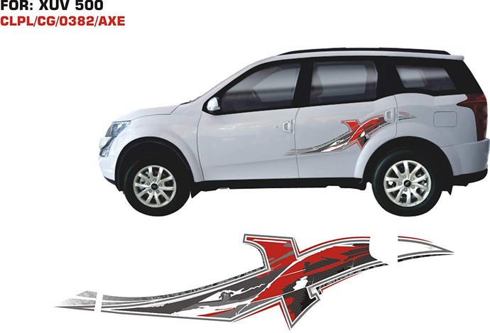 Graphics sticker for mahindra xuv 500