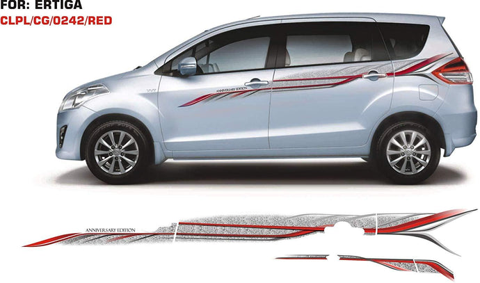 Graphics sticker for Maruti suzuki Ertiga