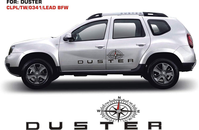 Graphics sticker for renault duster