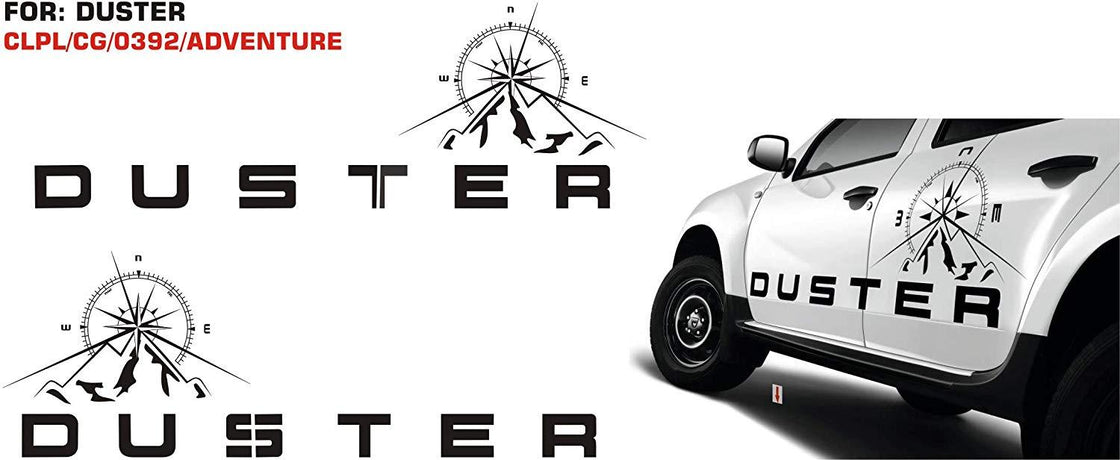 Duster Sticker Design Car Side Decal Full Body Sticker Graphics For Duster All Models – Automaze