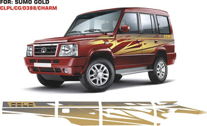 Graphics sticker for Tata Sumo