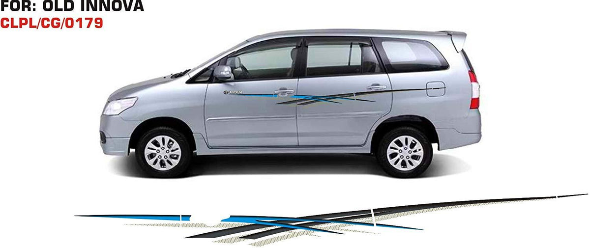 Car Side Decal Full Body Sticker Graphics for Toyota-Old Innova – Automaze