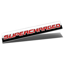 Load image into Gallery viewer, Red Supercharged logo for all car