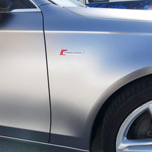 Load image into Gallery viewer, Installed Supercharged 3d logo in red colour for bmw car