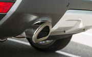 Installed Universal Straight Muffler For All cars in 65mm Inlet Dia