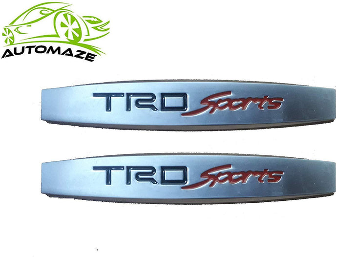 TRD Sport fender logo in metal body for all cars