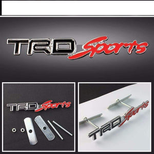 trd logo for all car in black colour