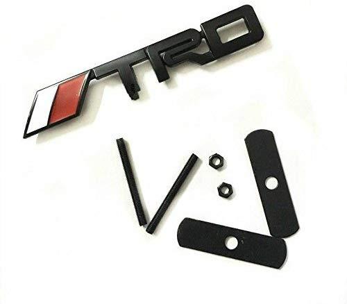 trd logo for all car in matte black colour