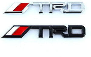 trd racing sport logo in silver colour
