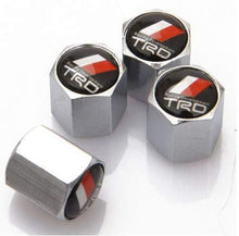 Load image into Gallery viewer, chrome trd logo valve cap 4 pcs