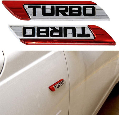 turbo metal logo in Red colour