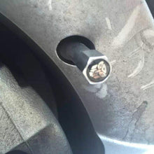 Load image into Gallery viewer, After installation in tyre of Valve cap