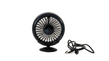 Load image into Gallery viewer, Black usb fan for car
