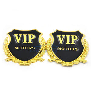Vip Motor Logo in silver colour