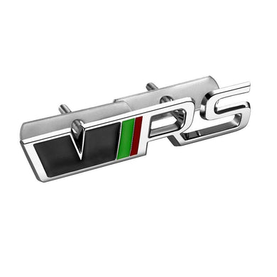 VRS Metal logo in Chrome Colour