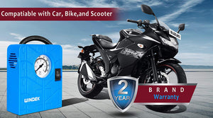 Air compressor for all motorcycle