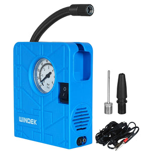 Buy Windek 12V Portable Mini Air Pump Compressor Tire Inflator For