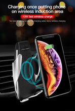 Load image into Gallery viewer, Charging Once putting phone on wireless induction area 