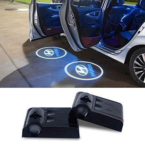 2x 3D Wireless LED Ghost Shadow Logo Lights For Corvette C7 – Door Courtesy Lights