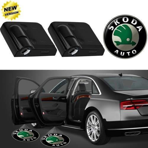 Wireless Skoda shadow light for car